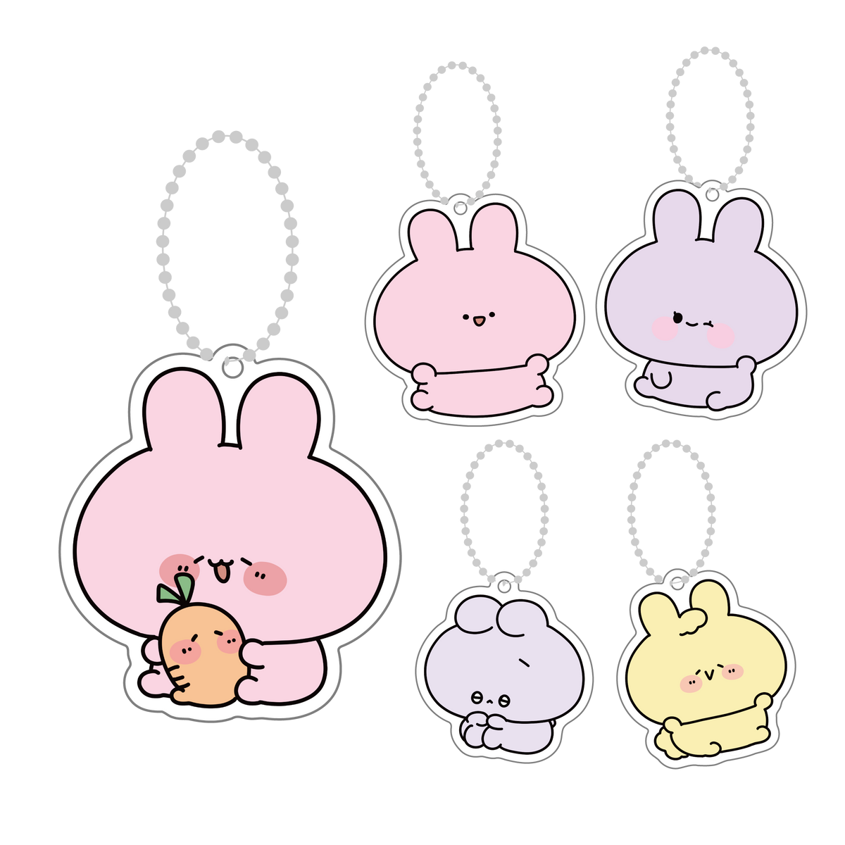 【あさみみちゃん】新ぬい記念♡アクキー【4月中旬発送】