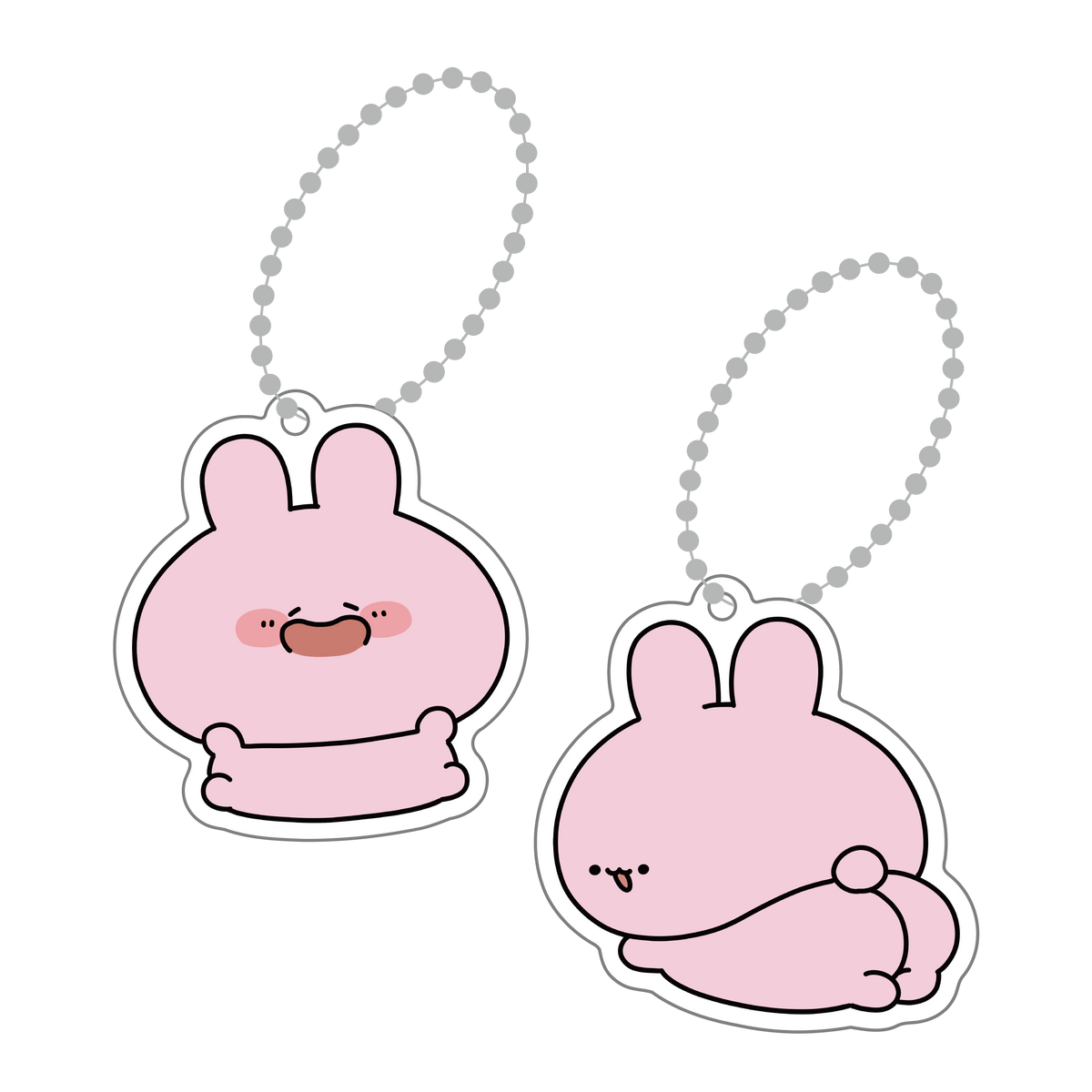 【あさみみちゃん】アクキー(おしり・にっこり)【7月中旬発送】
