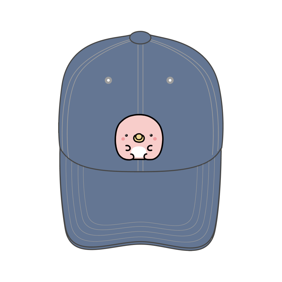 【親子イルカ】息子ちゃんとピーちゃんが選べるキャップ【2月中旬発送】
