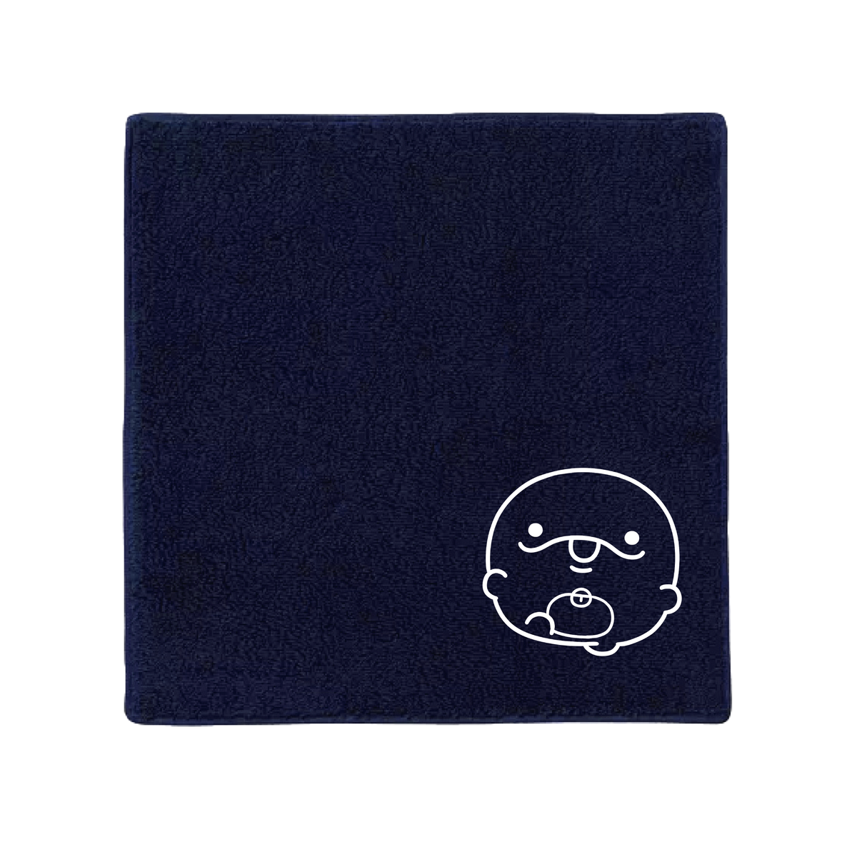 【親子イルカ】刺繍ミニタオル【9月下旬発送】