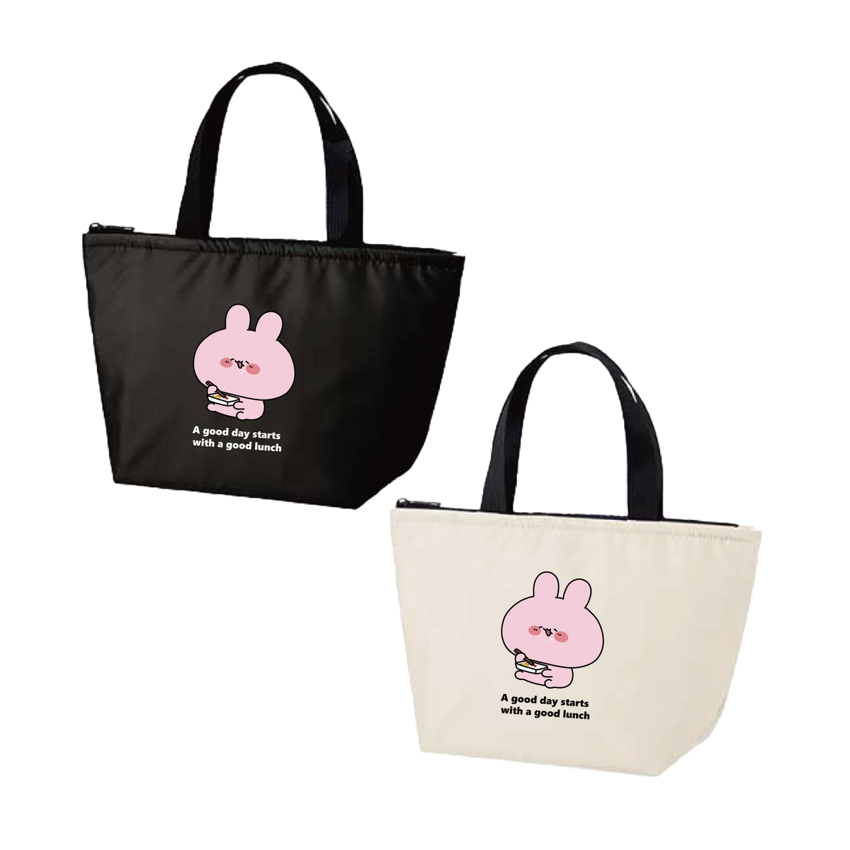 【あさみみちゃん】もぐもぐ♪保冷トートバッグ