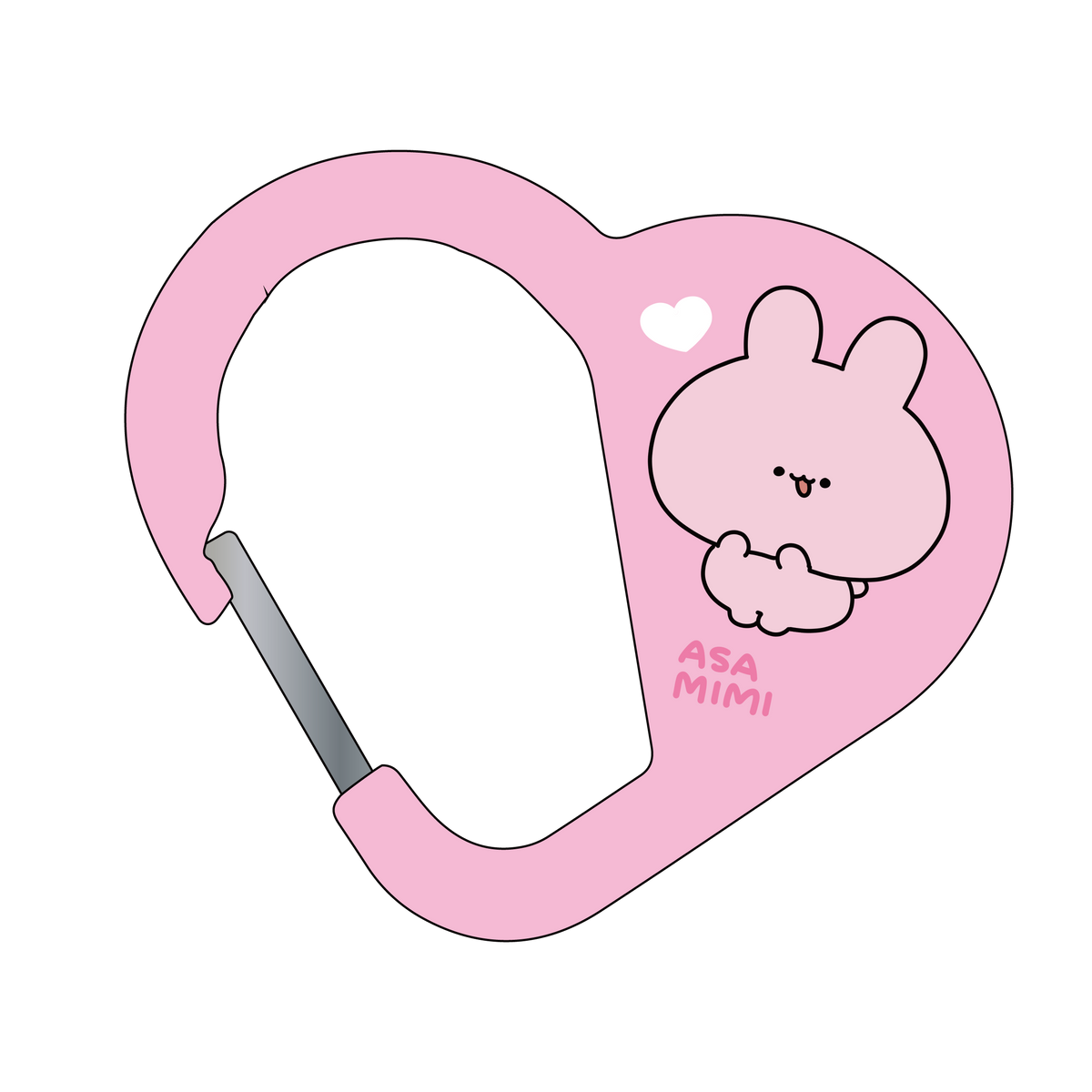 【あさみみちゃん】じゃらじゃらまとめちゃお♡アクリルカラビナ