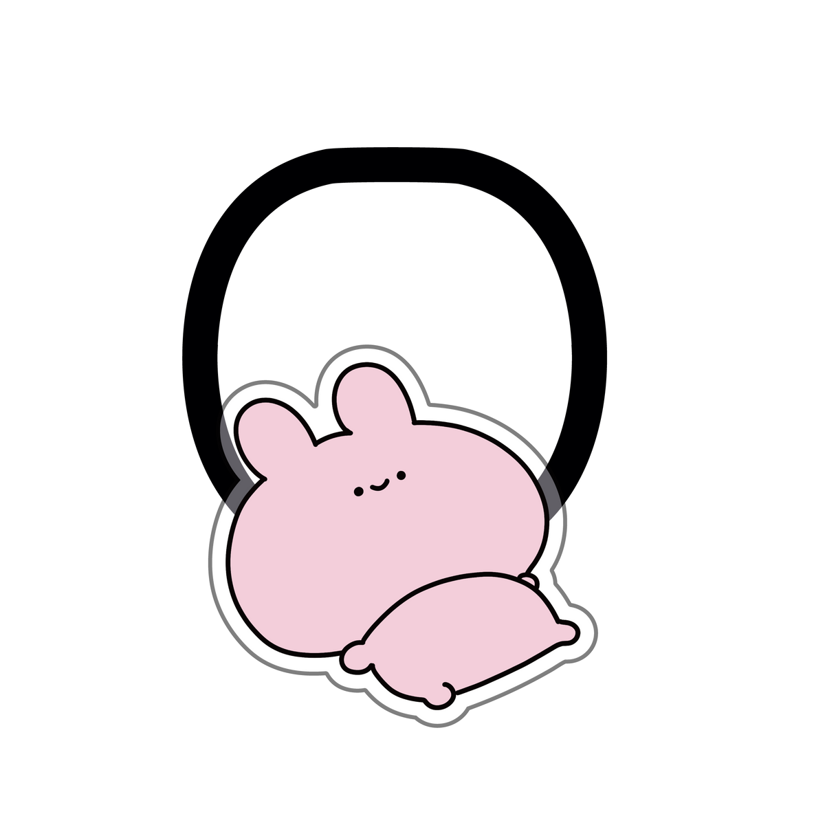 【あさみみちゃん】だらだらアクリルヘアゴム【5月中旬発送】
