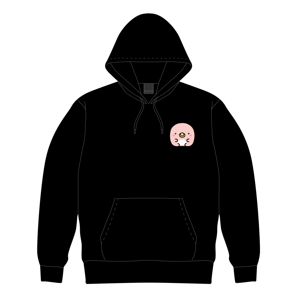 【親子イルカ】息子ちゃんとピーちゃんが選べるフードパーカー【2月中旬発送】