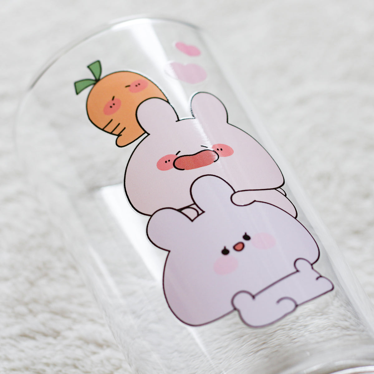 【あさみみちゃん】ストレートグラス(360ml)【7月中旬発送】(ASAMIMI BASIC 2024 MAY)