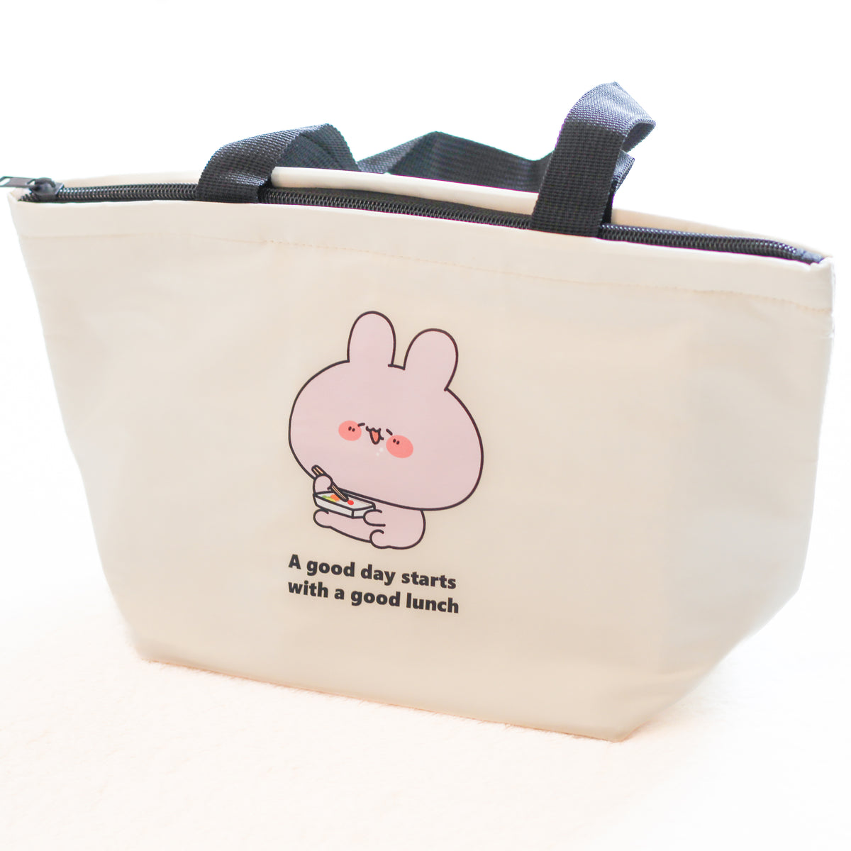【あさみみちゃん】もぐもぐ♪保冷トートバッグ
