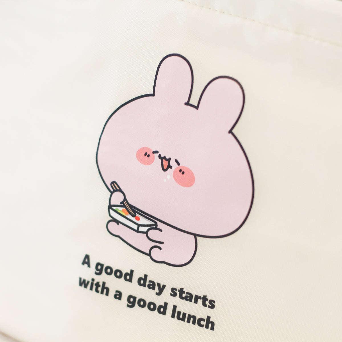 【あさみみちゃん】もぐもぐ♪保冷トートバッグ