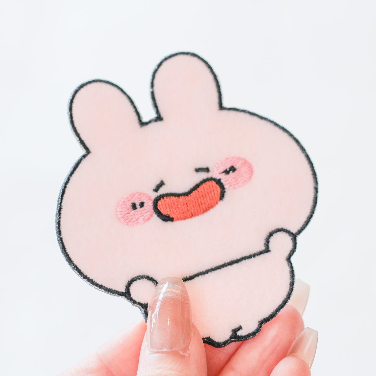 【あさみみちゃん】2WAY刺繍ステッカーワッペン