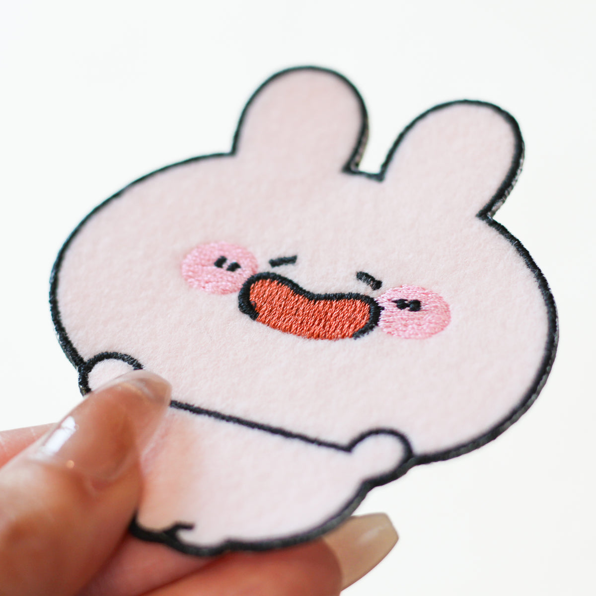 【あさみみちゃん】2WAY刺繍ステッカーワッペン