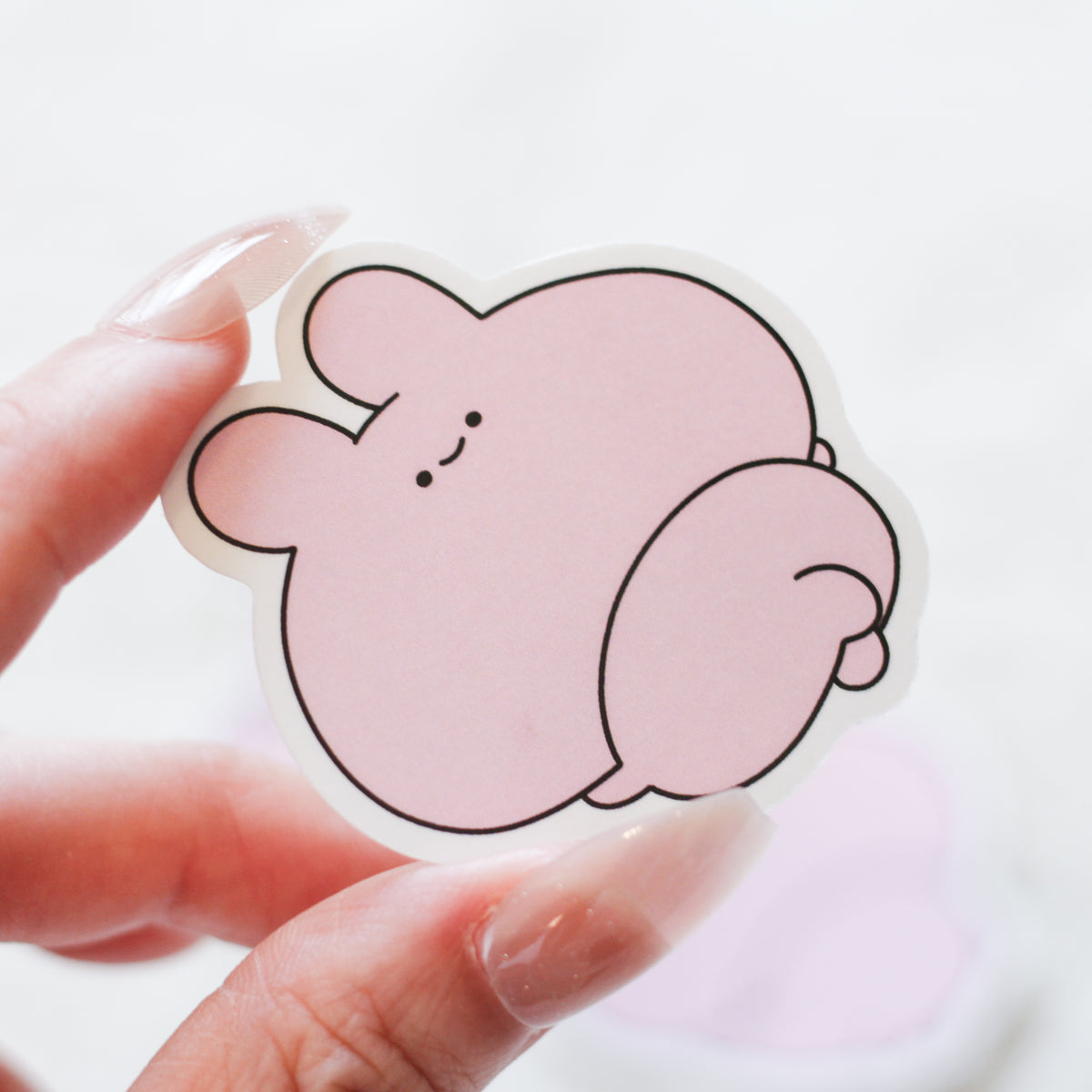 【あさみみちゃん】だらだらステッカーセット(3枚入り)【5月中旬発送】
