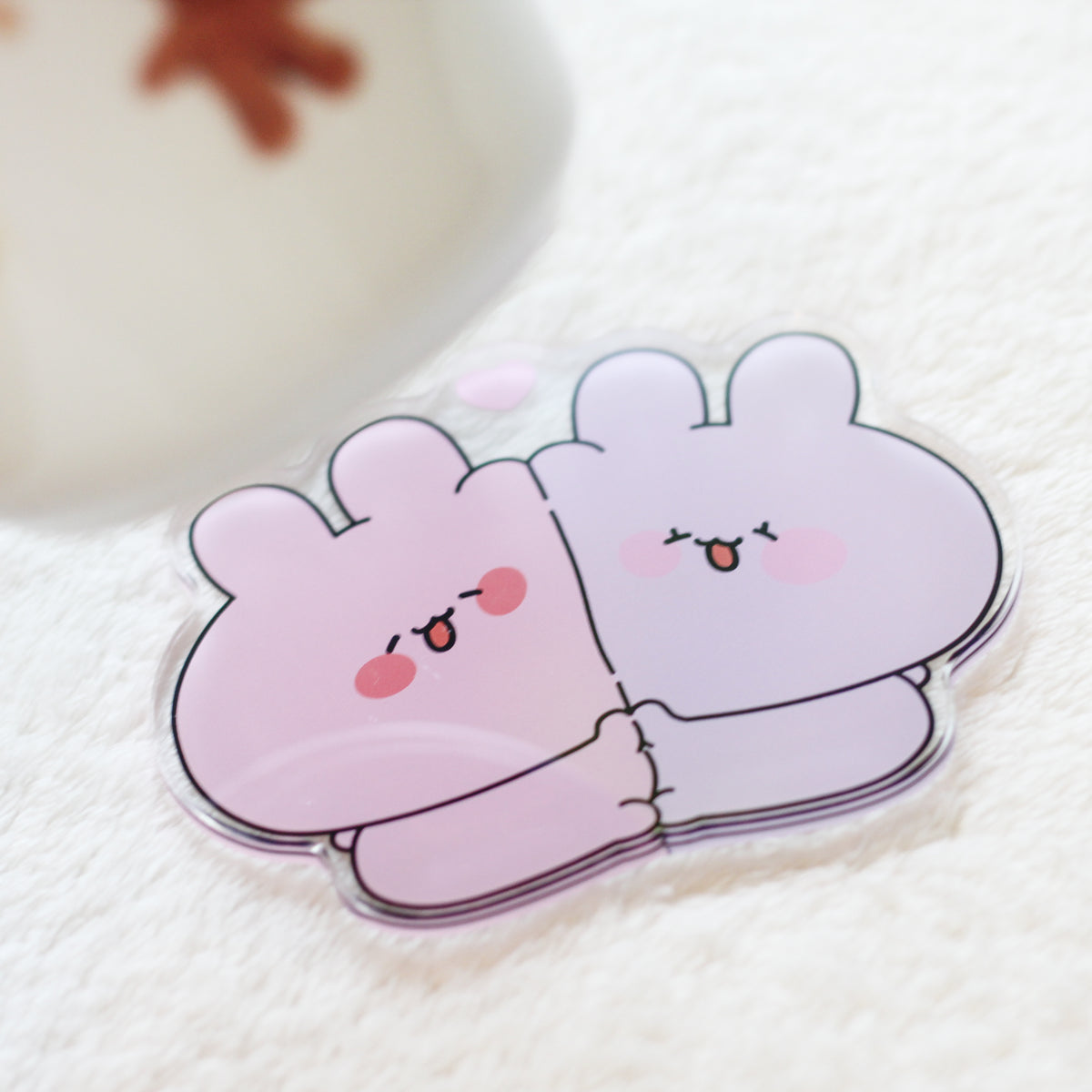 【あさみみちゃん】ぎゅっ♡アクリルコースター【5月中旬発送】