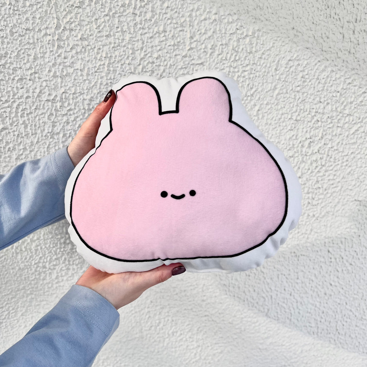 【あさみみちゃん】おかおダイカットクッション【4月中旬発送】