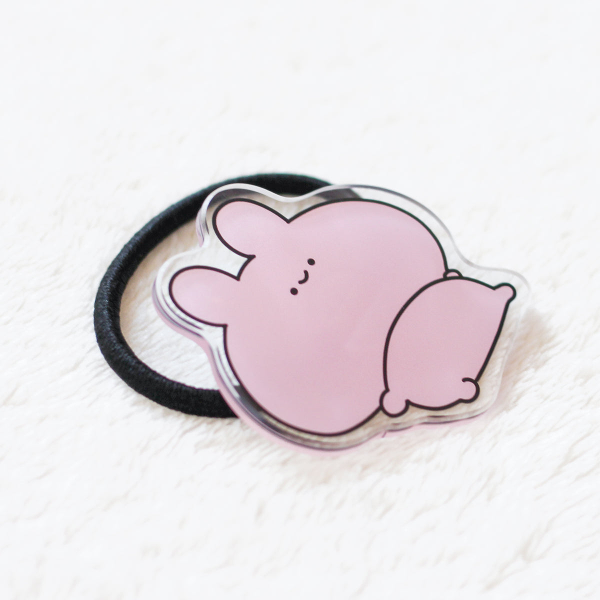 【あさみみちゃん】だらだらアクリルヘアゴム【5月中旬発送】