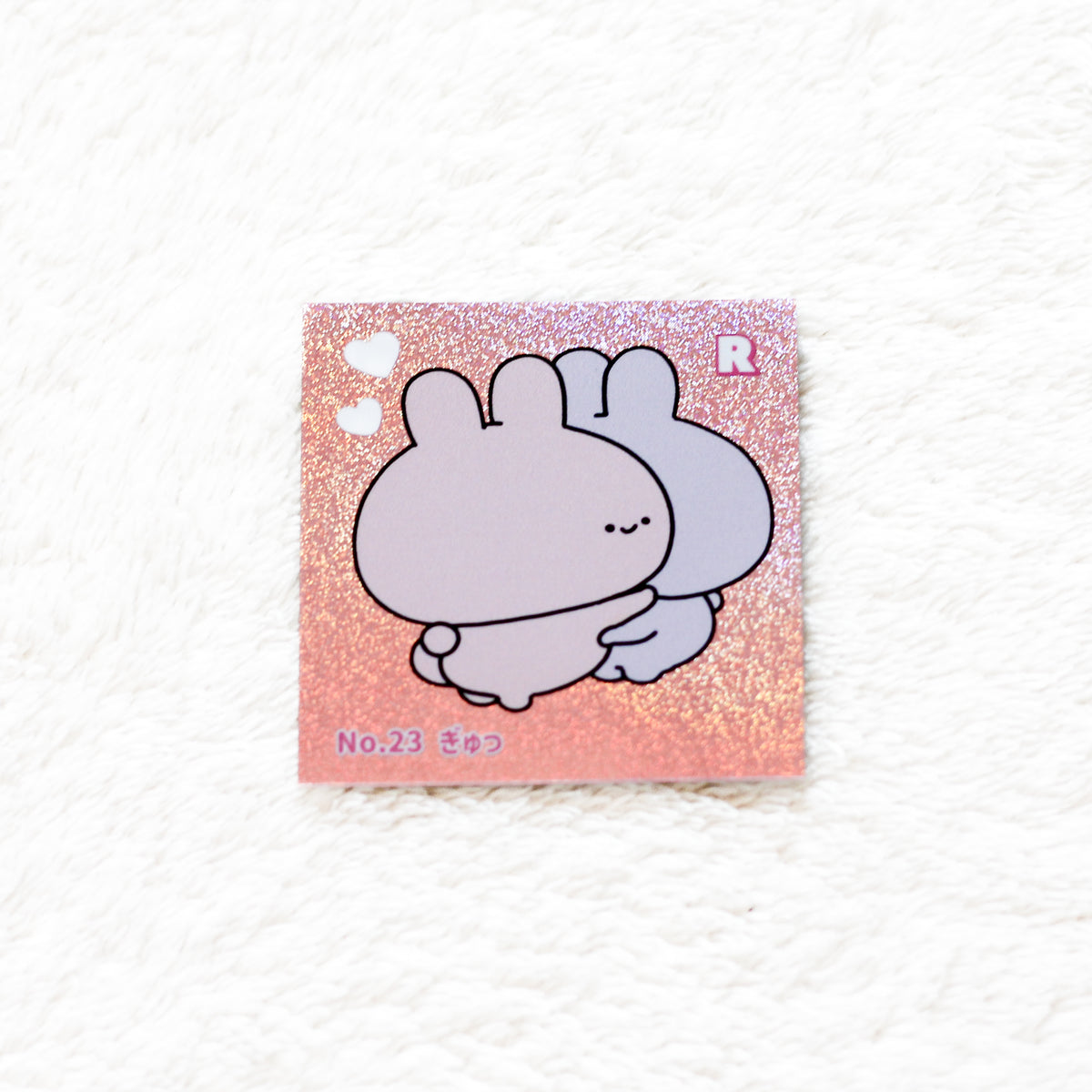 【あさみみちゃん】スクエアランダムホロステッカー第4弾(No.19-24)(再販)【9月下旬発送】