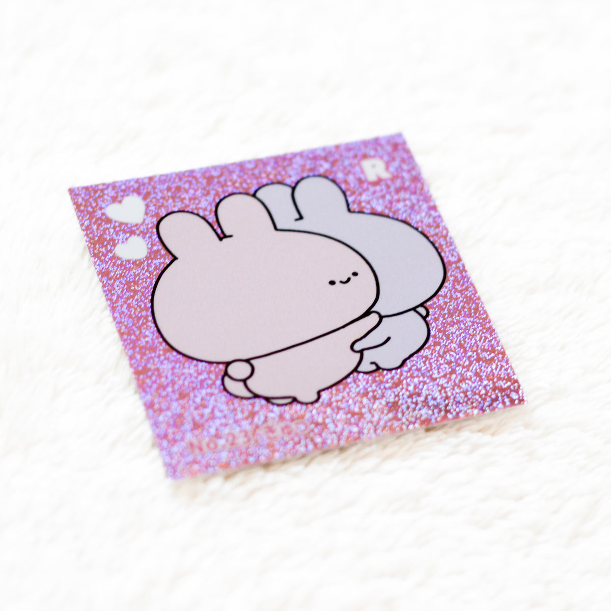 【あさみみちゃん】スクエアランダムホロステッカー第4弾(No.19-24)(再販)【9月下旬発送】