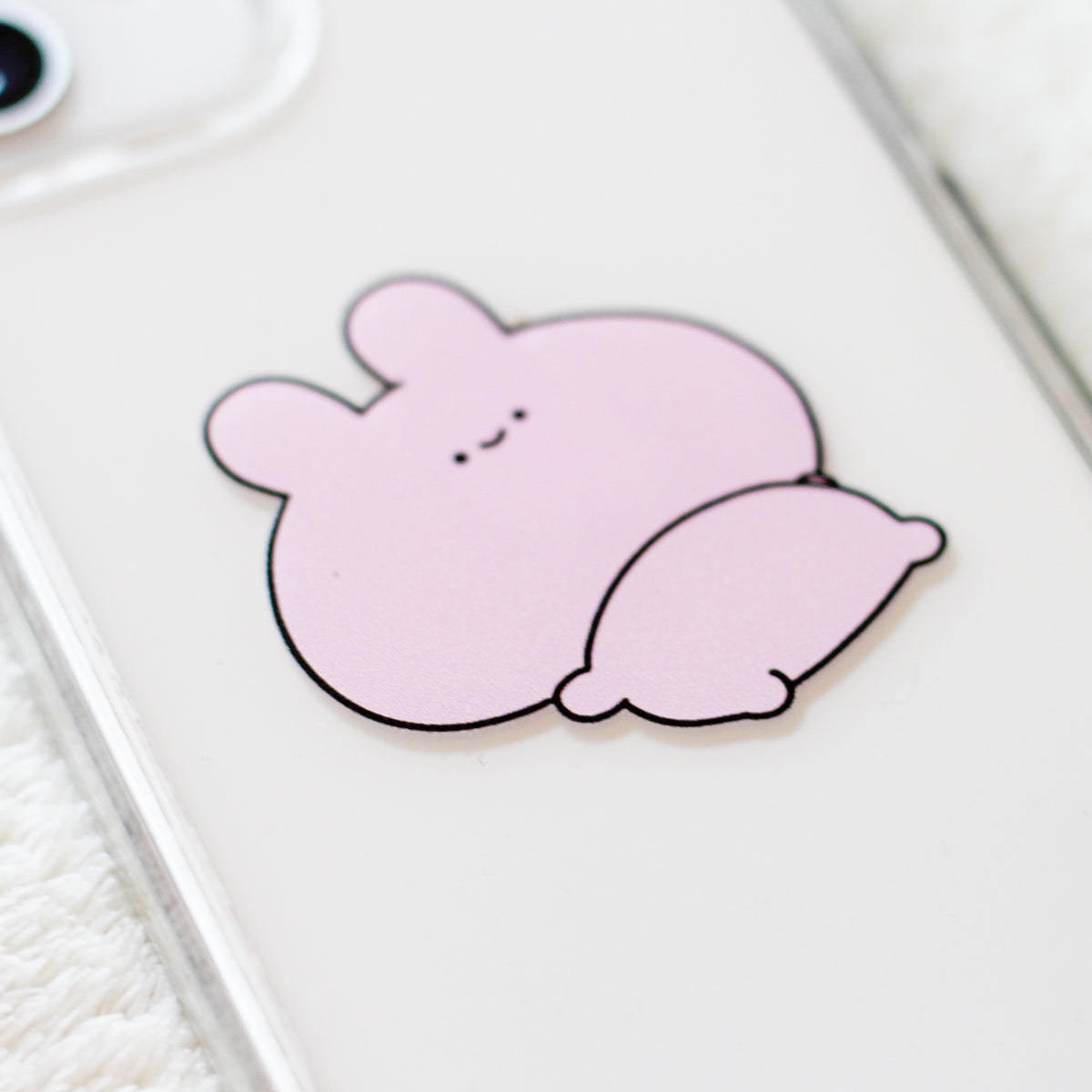 【あさみみちゃん】ネックストラップ付きiPhoneケース【5月中旬発送】