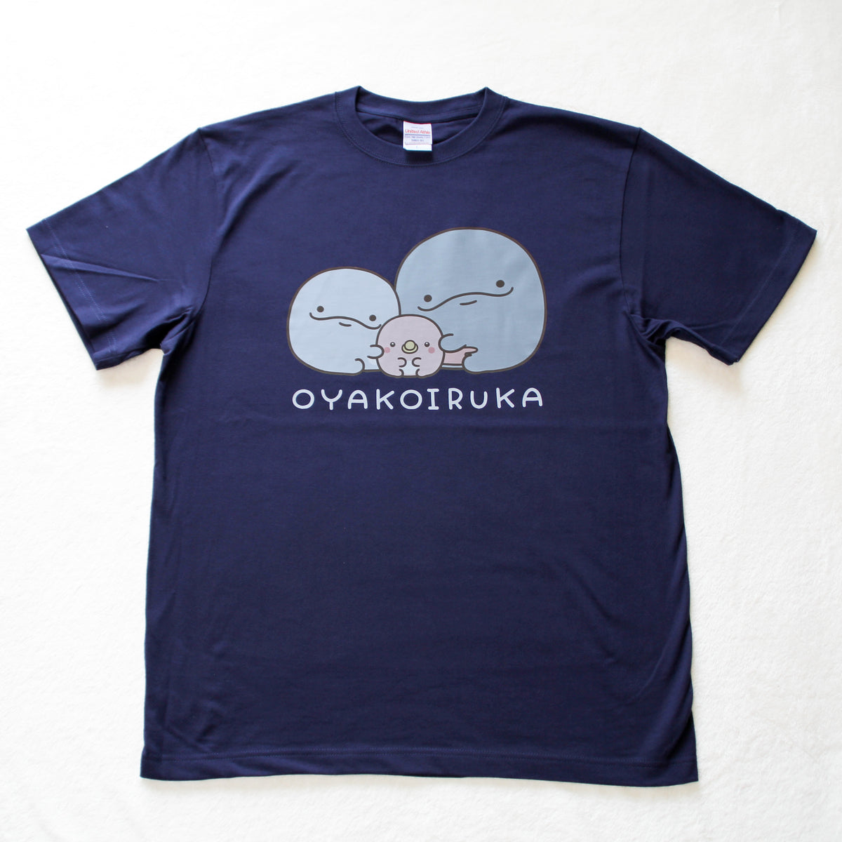 【親子イルカ】プリントTシャツ【6月中旬発送】