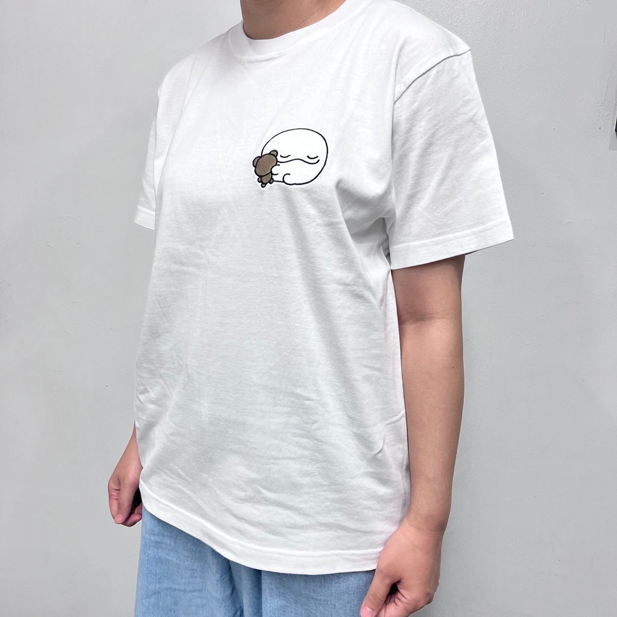 【親子イルカ】みんなでリンクコーデできちゃう✨刺繍Tシャツ【4月中旬発送】