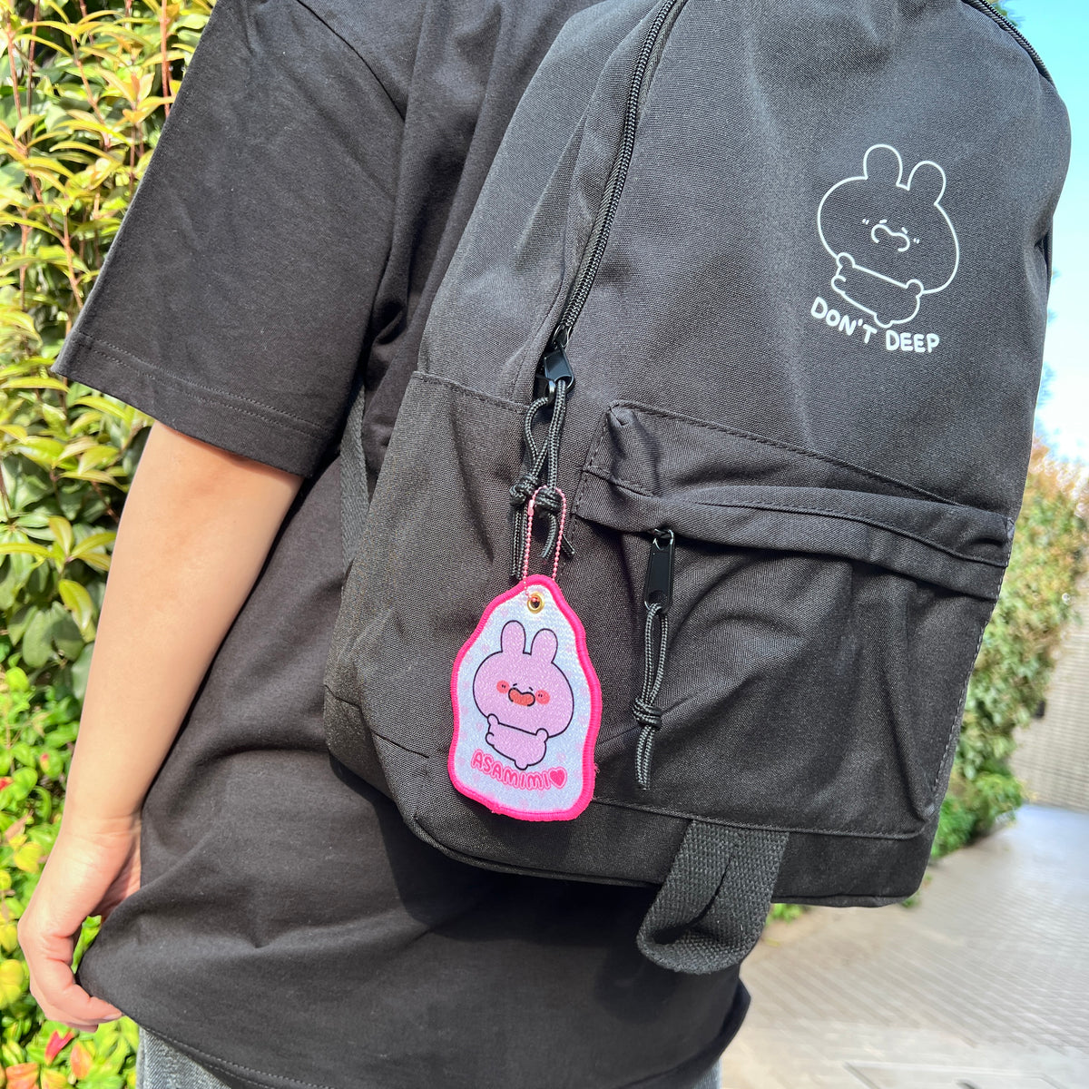 【あさみみちゃん】ワッペンキーチェーン【5月下旬発送】