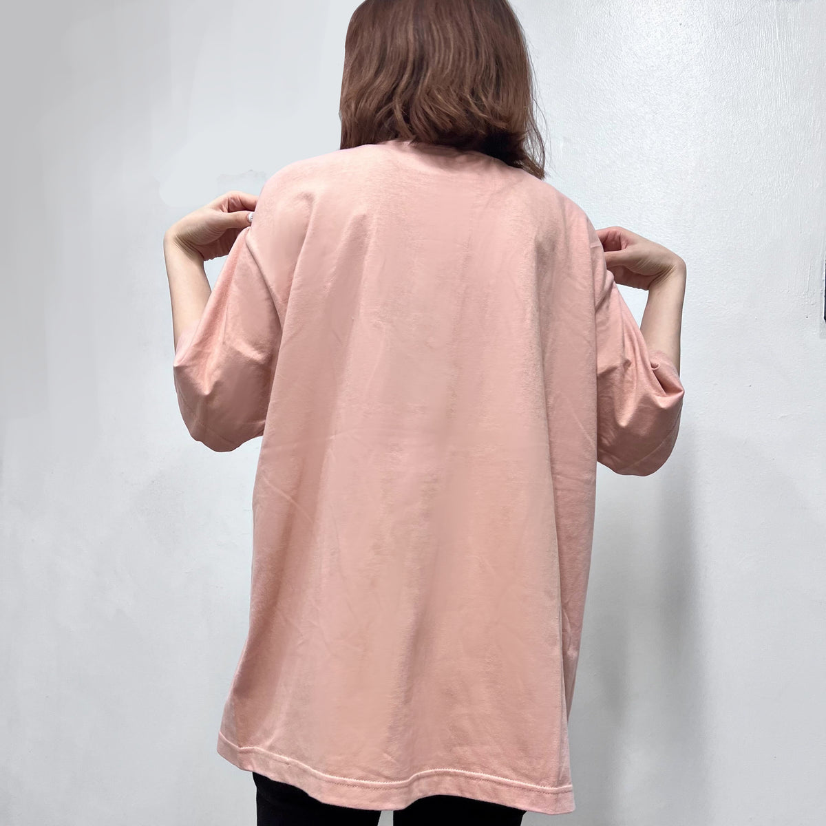 【あさみみちゃん】だらっとビッグシルエット刺繍Tシャツ(再販)【8月下旬発送】