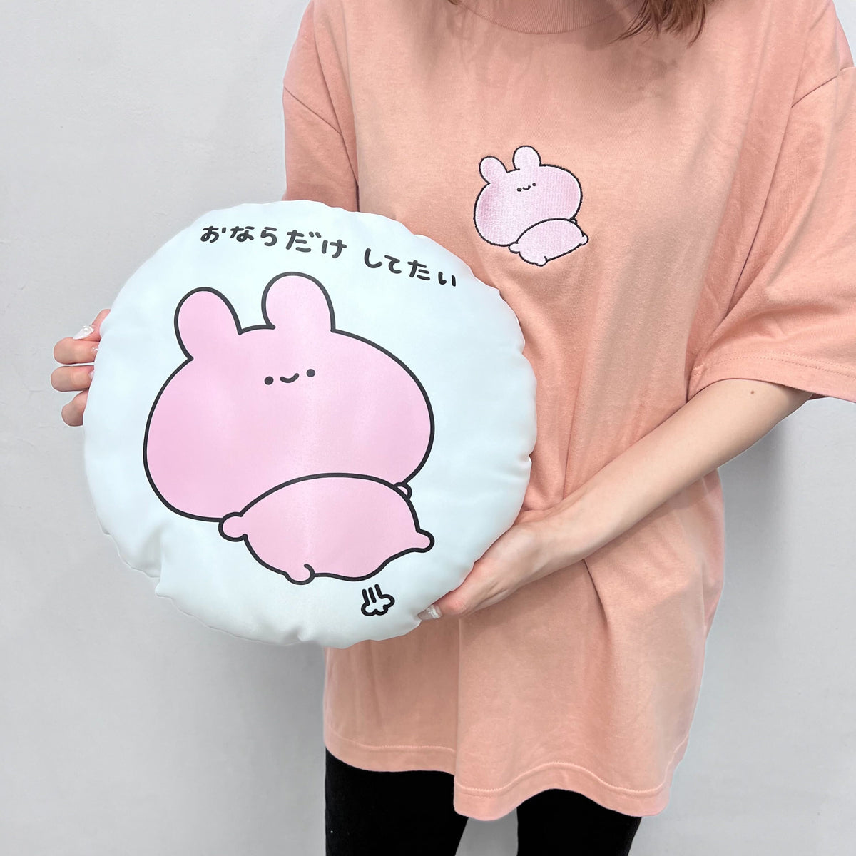 【あさみみちゃん】おならだけしてたいビッグクッション(再販)【10月下旬発送】