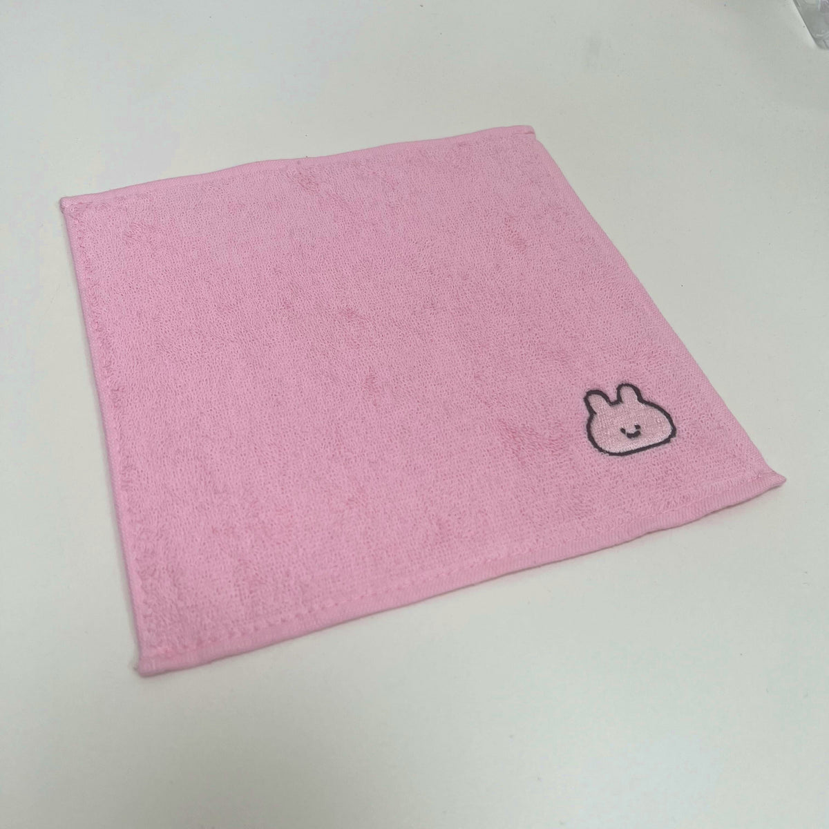 【あさみみちゃん】おかお刺繍ハンカチ(ASAMIMI BASIC 2023 September)【11月中旬発送】