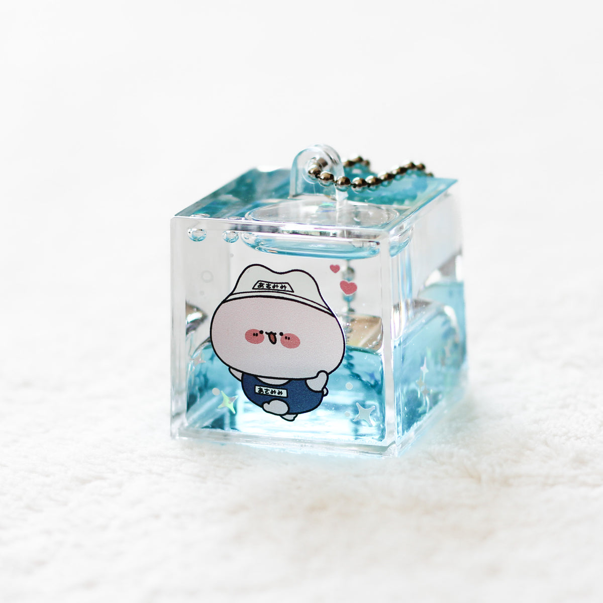 【あさみみちゃん】水泳あさみみのリキッドボトルキーホルダー【6月中旬発送】