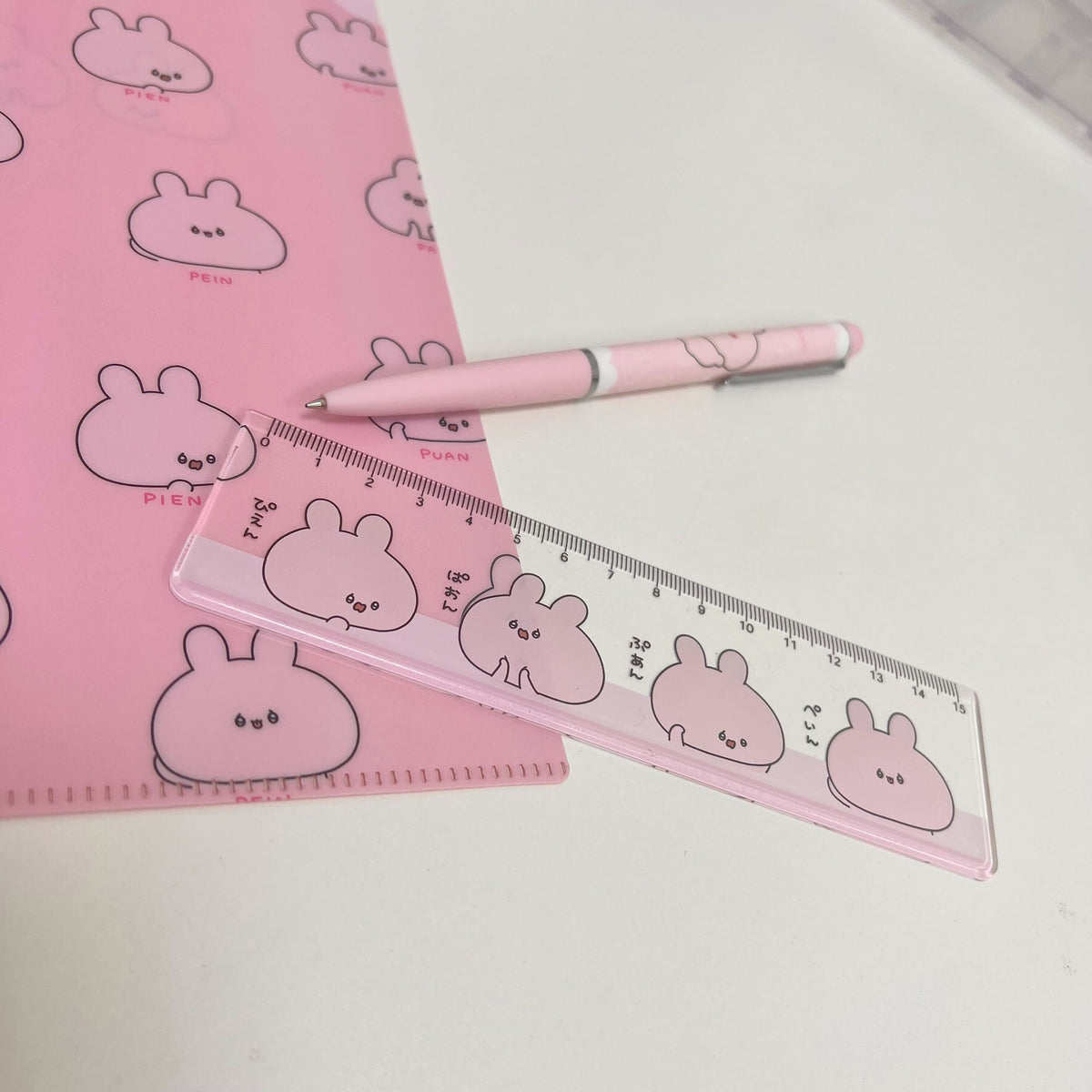 【あさみみちゃん】ぴんくいっぱい大集合ボールペン(ASAMIMI BASIC 2023 September)【11月中旬発送】