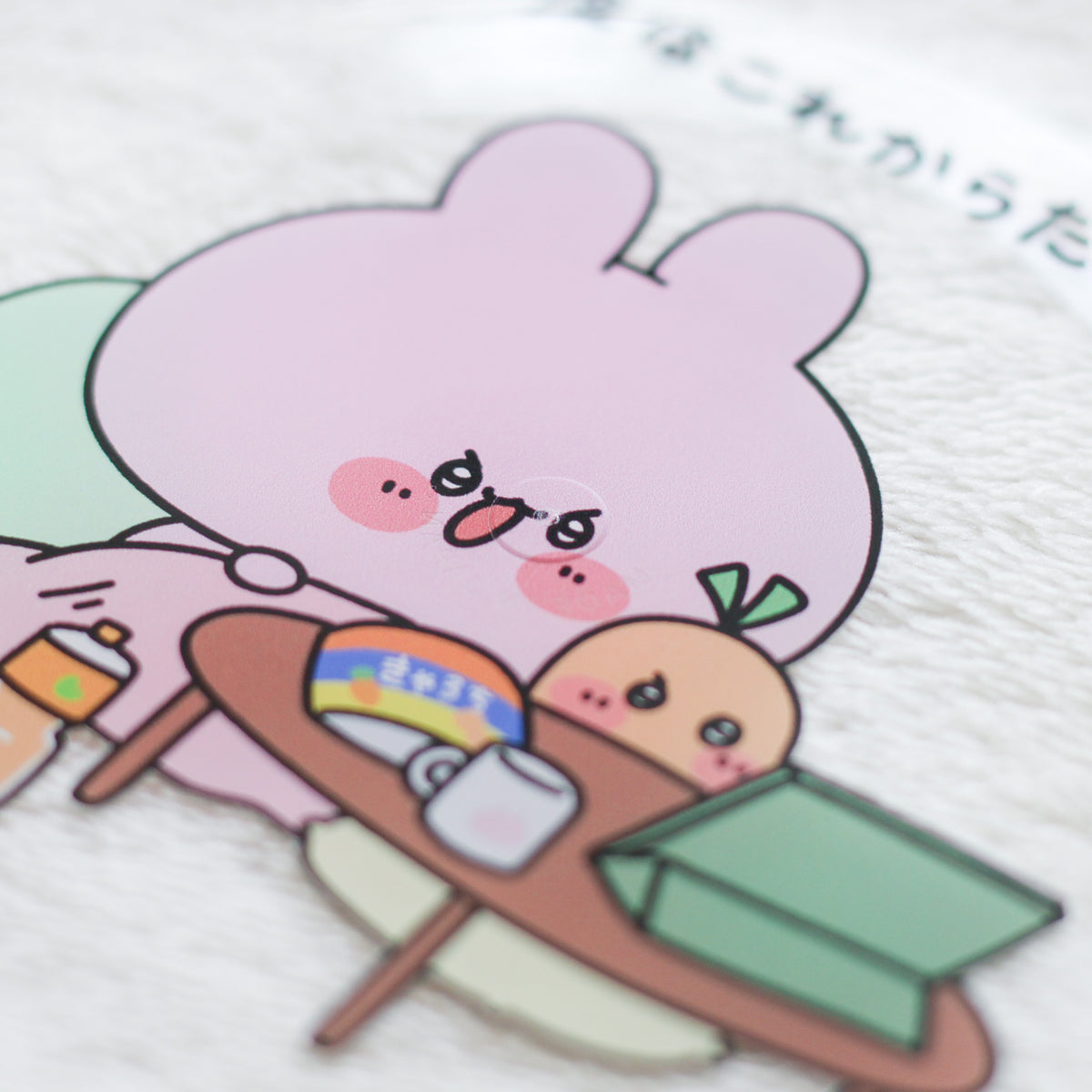 【あさみみちゃん】夜はこれからだ❣プラスチックプレート