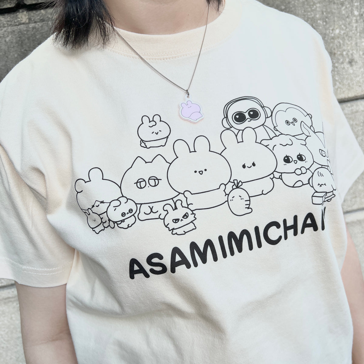 【あさみみちゃん】全員集合Tシャツ【6月下旬発送】