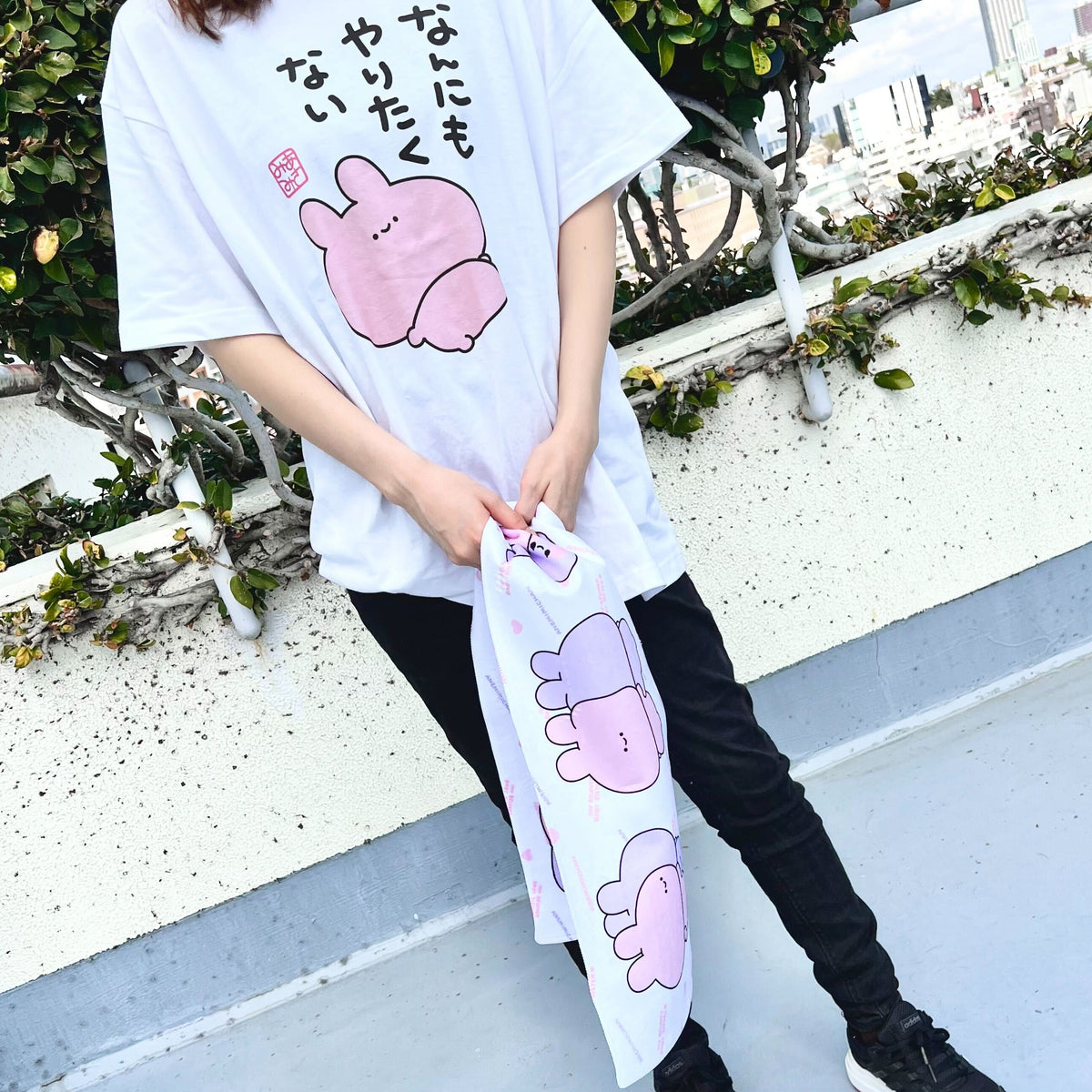 【あさみみちゃん】ぎゅっ♡マフラータオル【5月中旬発送】