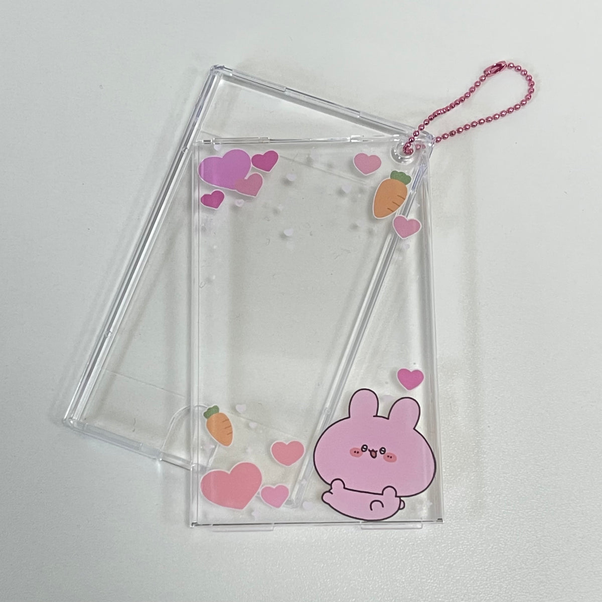 【あさみみちゃん】クリアカードケースキーホルダー(あさみみバースデー2024)【4月中旬発送】