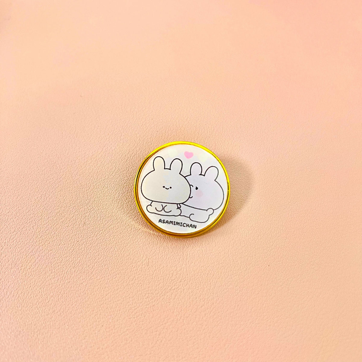 【あさみみちゃん】ピンバッジ(ASAMIMI BASIC 2023 October)【12月中旬発送】
