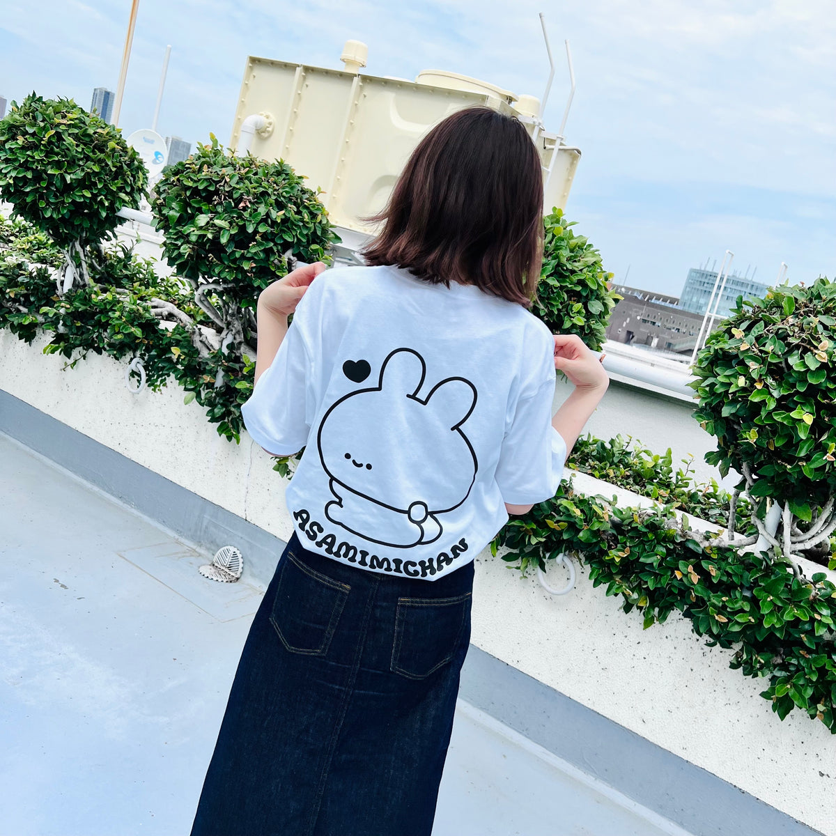 【あさみみちゃん】LOVE MYSELF♡プリントTシャツ(ASAMIMI BASIC 2024 JULY)