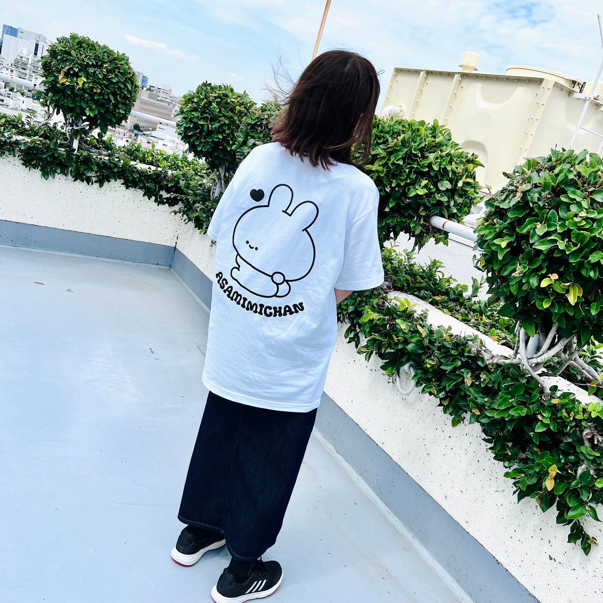 【あさみみちゃん】LOVE MYSELF♡プリントTシャツ(ASAMIMI BASIC 2024 JULY)
