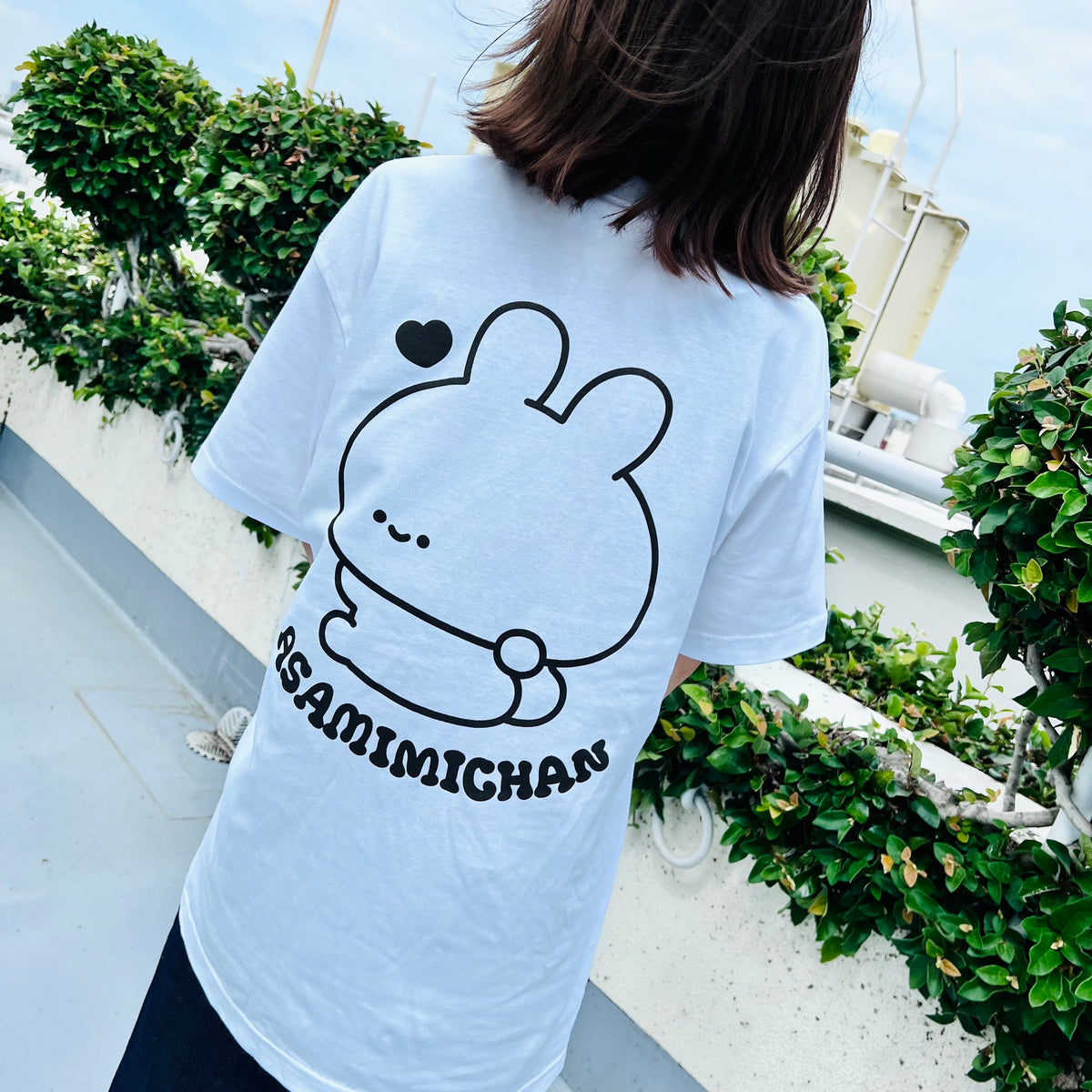【あさみみちゃん】LOVE MYSELF♡プリントTシャツ(ASAMIMI BASIC 2024 JULY)