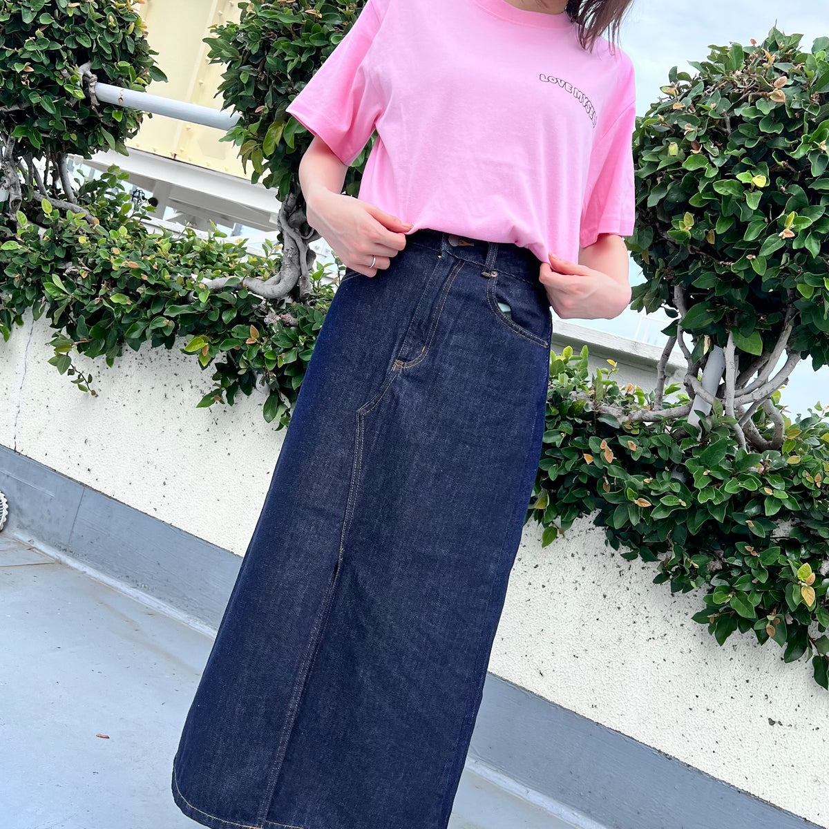 【あさみみちゃん】LOVE MYSELF♡プリントTシャツ(ASAMIMI BASIC 2024 JULY)