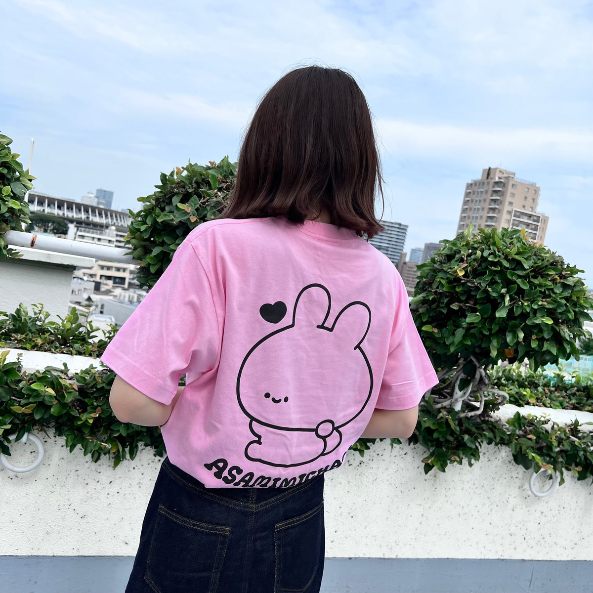 【あさみみちゃん】LOVE MYSELF♡プリントTシャツ(ASAMIMI BASIC 2024 JULY)