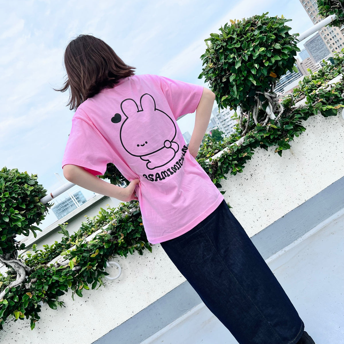 【あさみみちゃん】LOVE MYSELF♡プリントTシャツ(ASAMIMI BASIC 2024 JULY)
