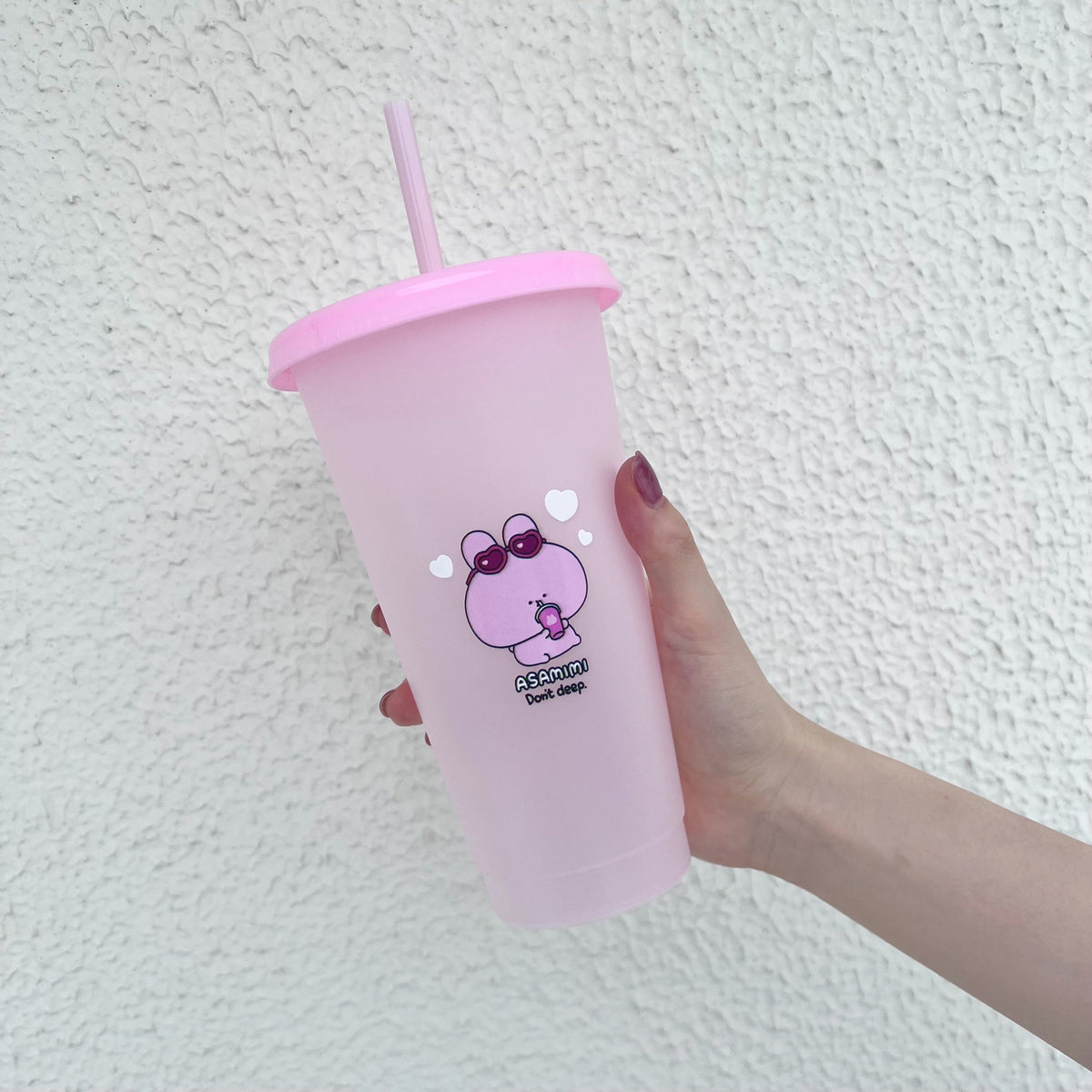 【あさみみちゃん】カラーチェンジ コールド タンブラー【6月中旬発送】