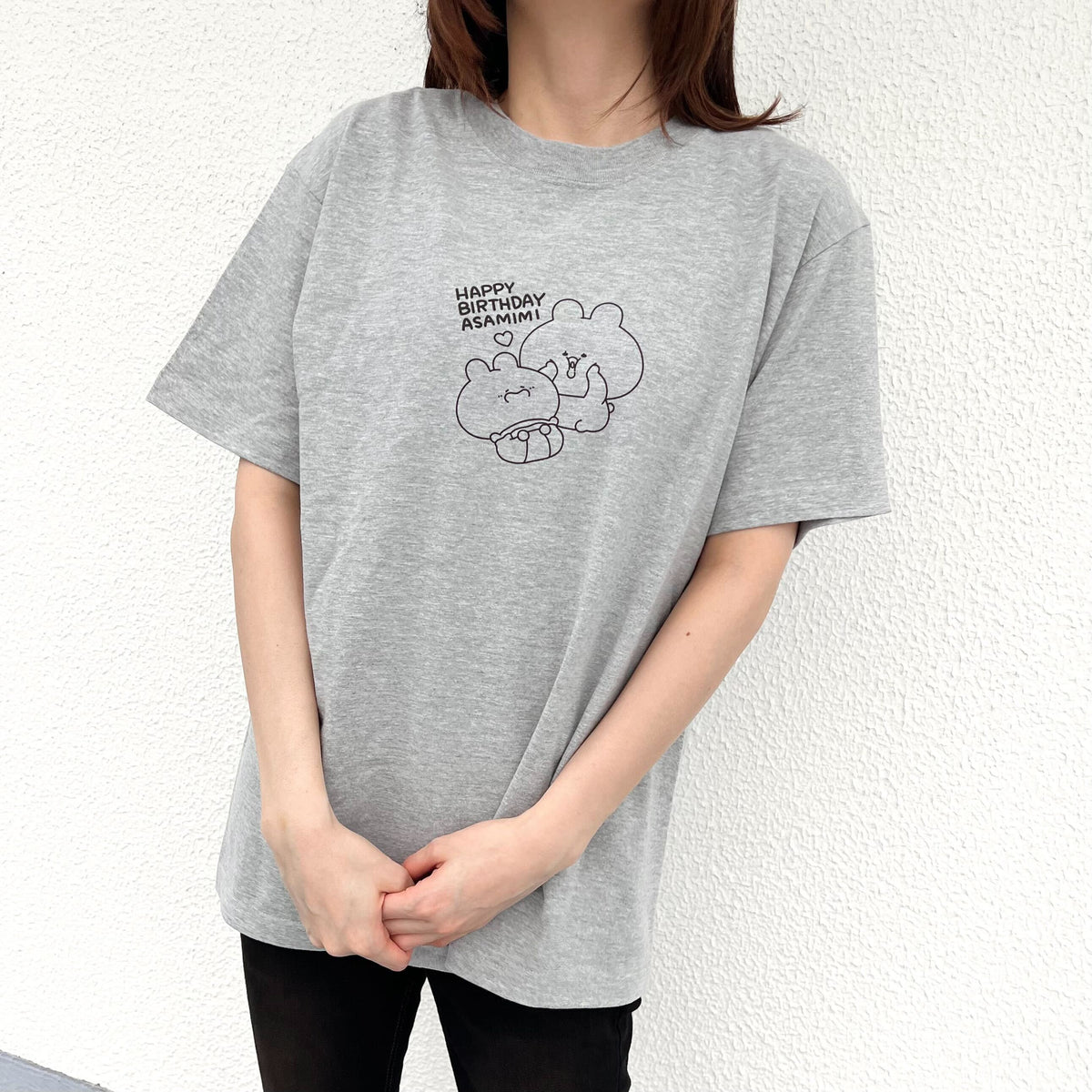 【あさみみちゃん】HAPPY BIRTHDAYTシャツ(思い出)【6月中旬発送】