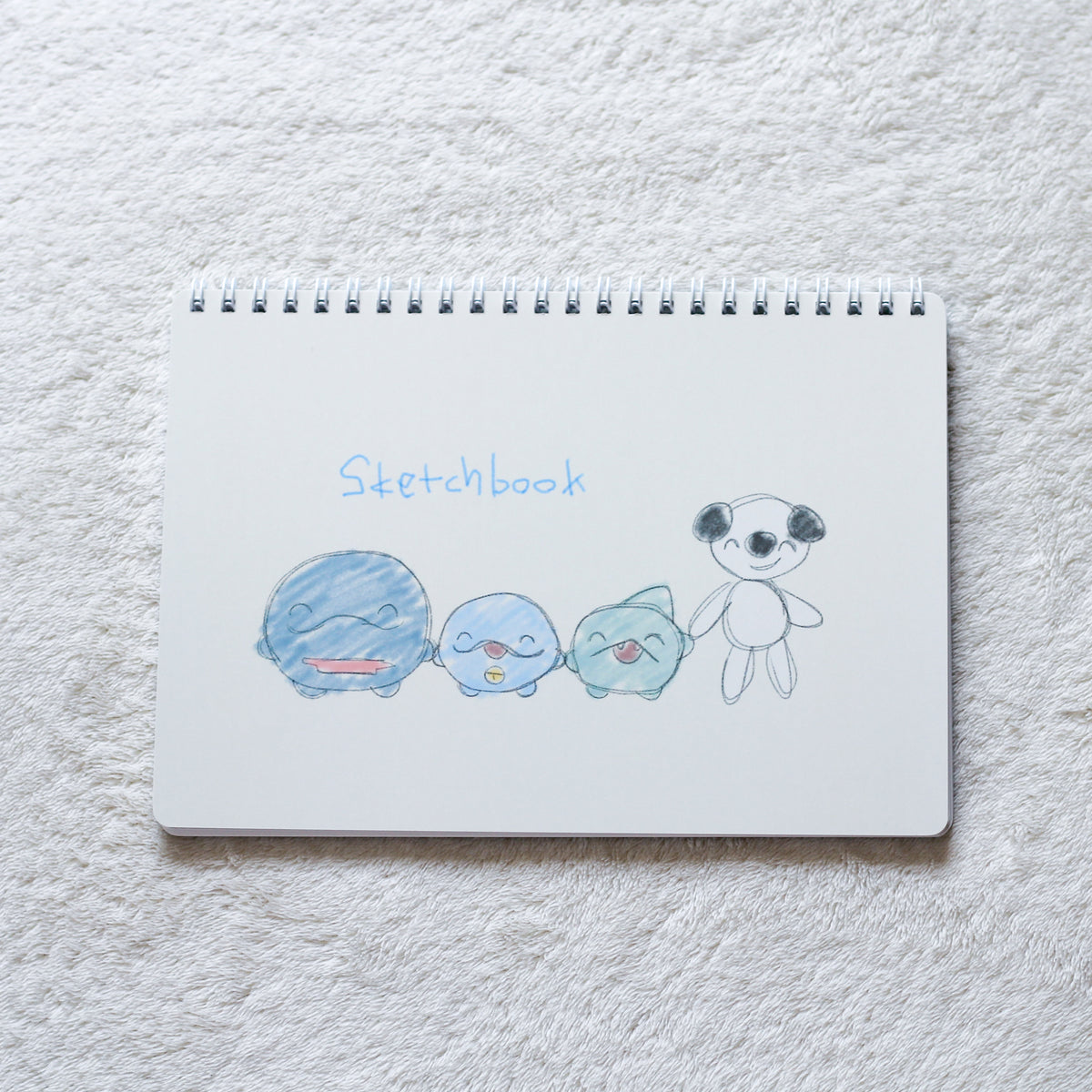【親子イルカ】スケッチブック🎨