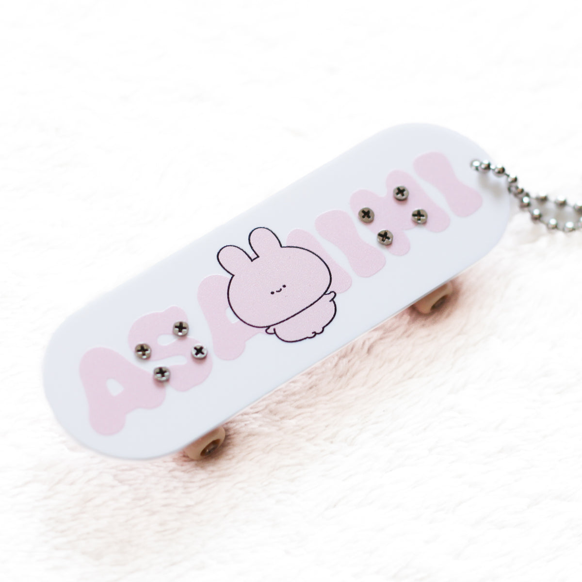 【あさみみちゃん】スケボーキーホルダー【7月中旬発送】