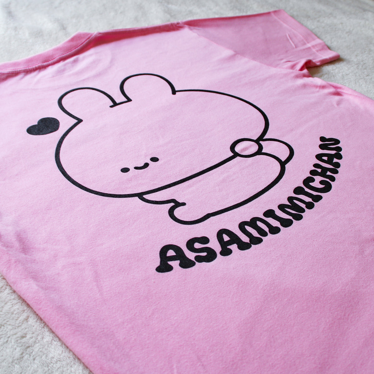 【あさみみちゃん】LOVE MYSELF♡プリントTシャツ(ASAMIMI BASIC 2024 JULY)