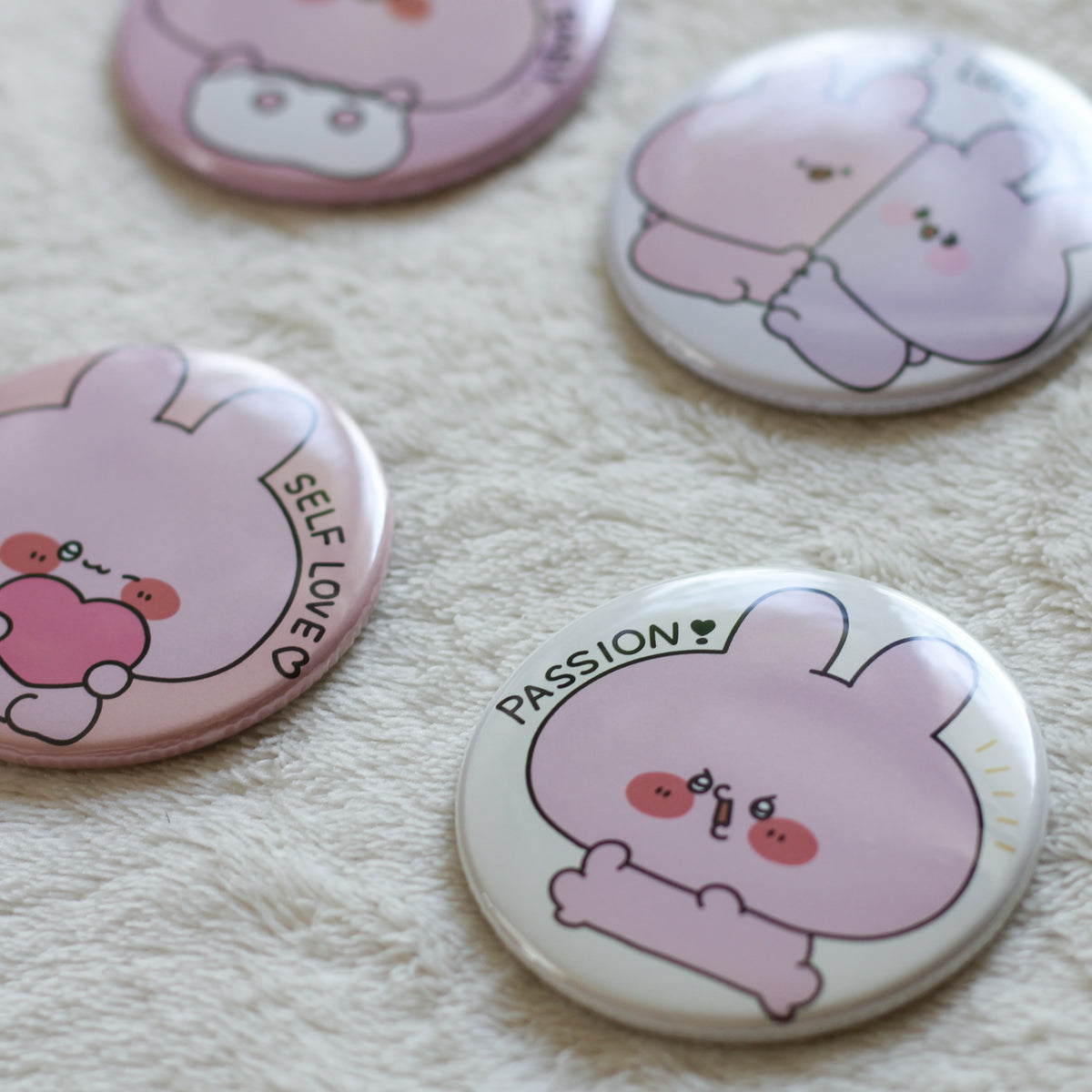 【あさみみちゃん】あさみみのいろいろランダム缶バッジ(シークレットあり)(ASAMIMI BASIC 2024 JULY)