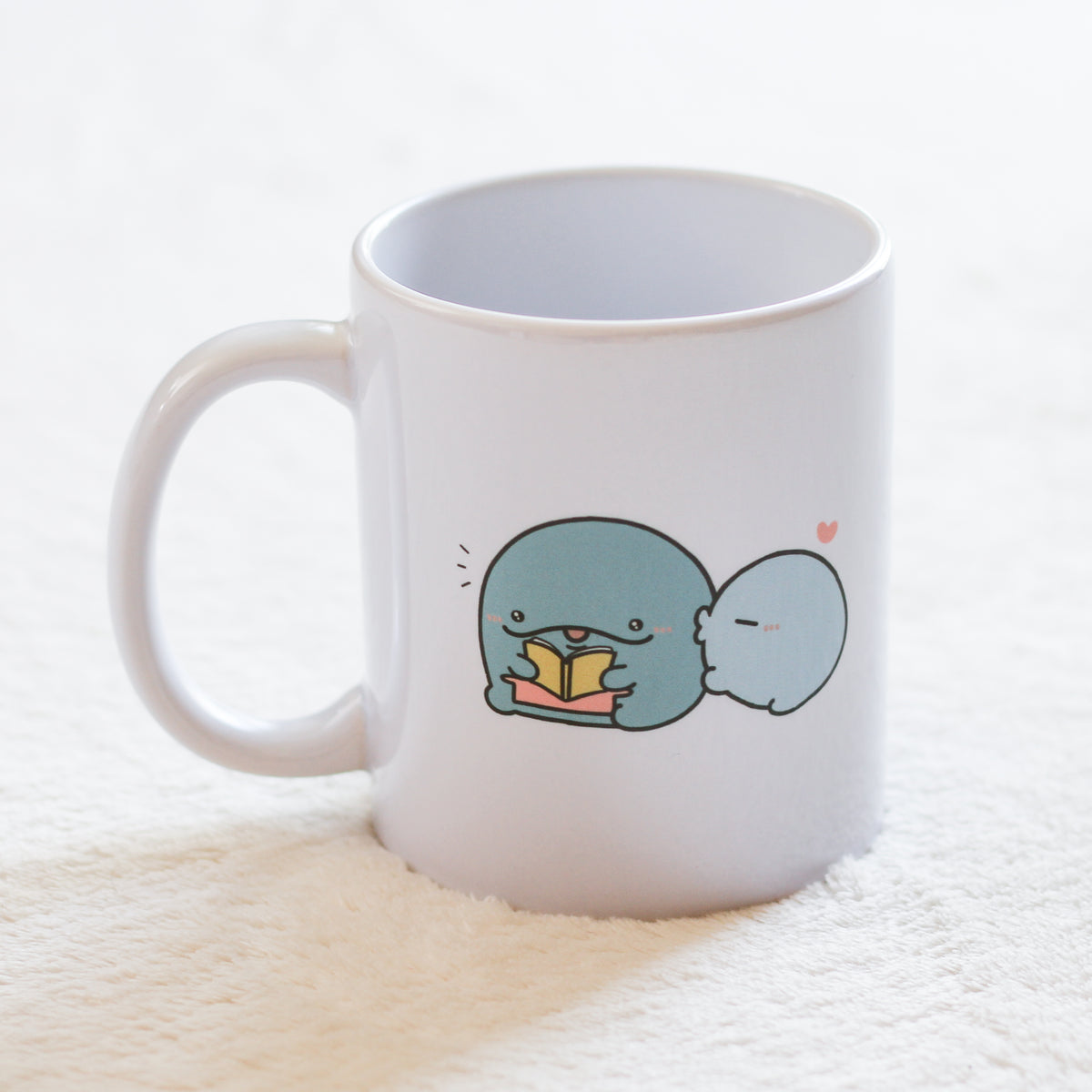 【親子イルカ】いつも仲良し💕マグカップ【9月下旬発送】