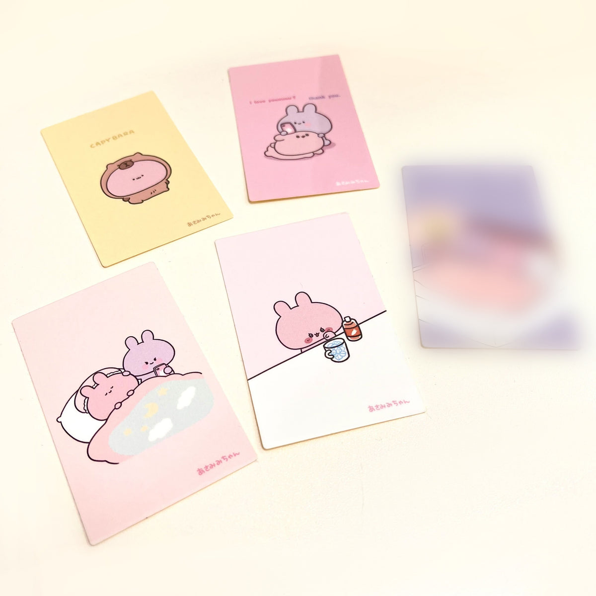【あさみみちゃん】カード型ランダムステッカー(シークレットあり)(あさみみちゃん 大人気シーンよせあつめシリーズ)