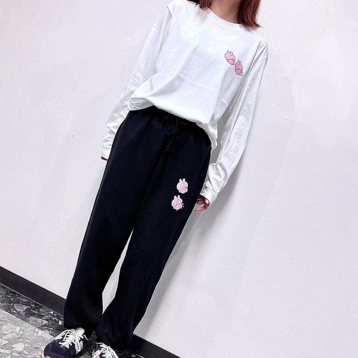 【あさみみちゃん】おなら『ぷ』スウェットパンツ