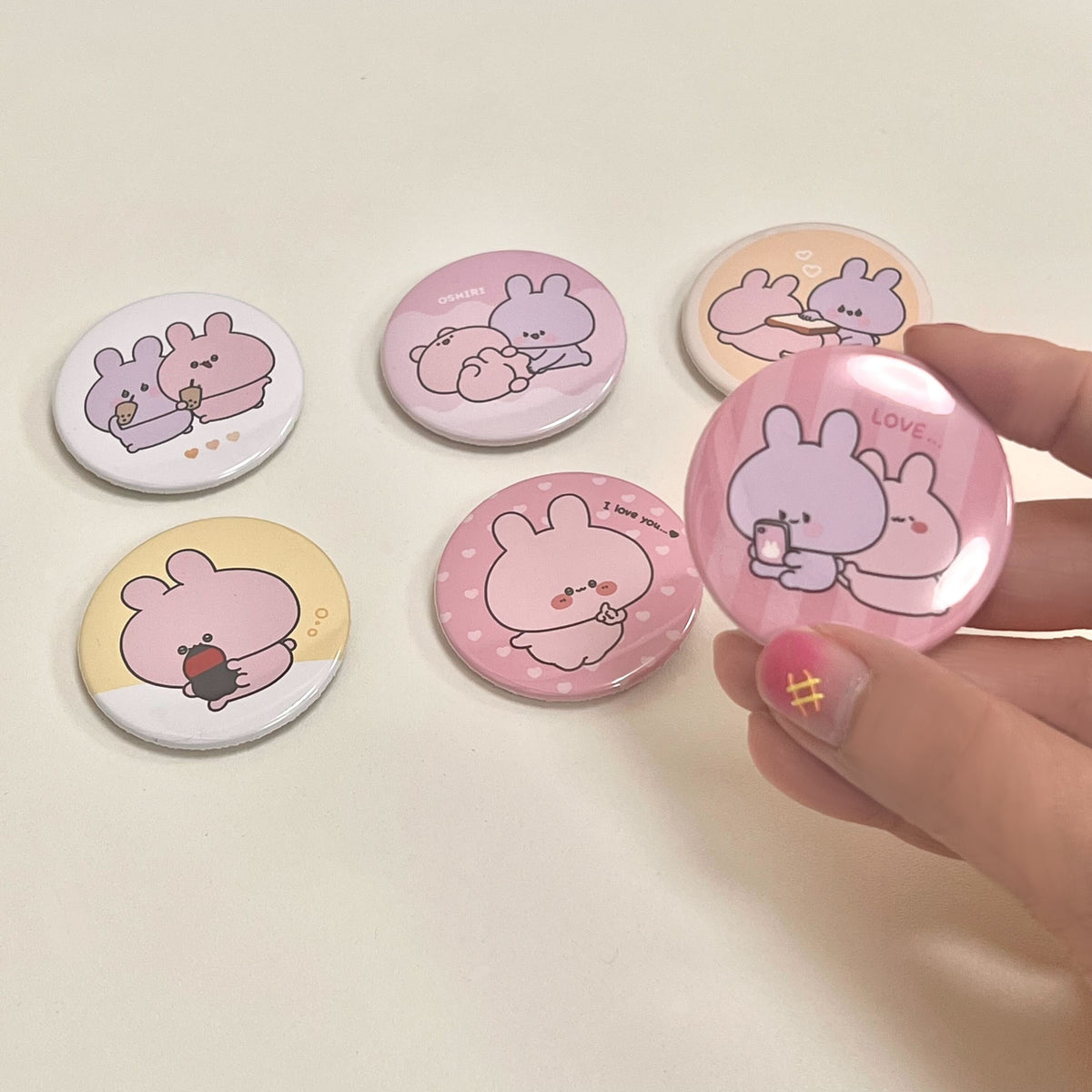 【あさみみちゃん】ランダム缶バッジコンプリートセット(全6種)(あさみみちゃん 大人気シーンよせあつめシリーズ) 【2月中旬発送】