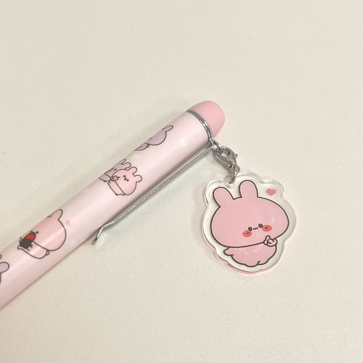 【あさみみちゃん】チャーム付きボールペン(あさみみちゃん 大人気シーンよせあつめシリーズ) 【2月中旬発送】
